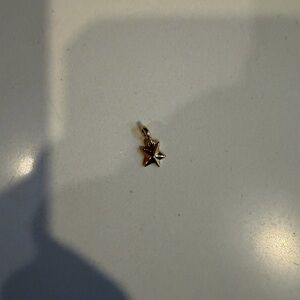 PANDORA Gold Star Charm / Pendant